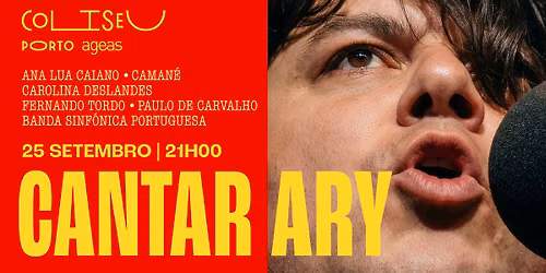 Concerto "Cantar Ary": 90 anos de Ary dos Santos