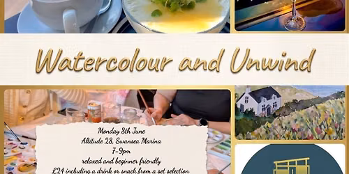 Watercolour and Unwind at Altitude 28
