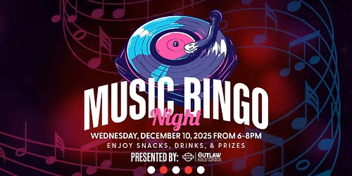 Music Bingo Night @ Outlaw HD