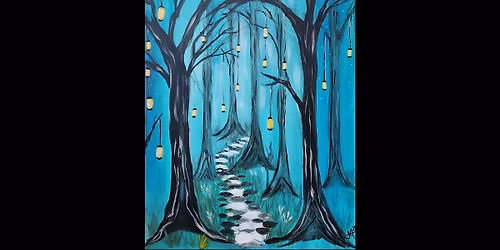 Enchanted Forest Paint-Night Event Gator's Shack