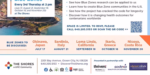 Learn How to Live to 100: Discovering the Secrets of the Blue Zones