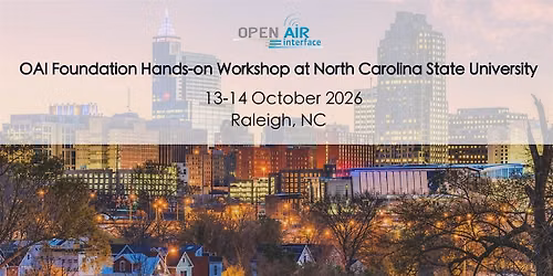OAI Foundation Hands-on Workshop at North Carolina State University