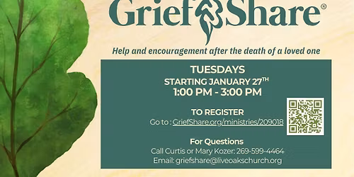 GriefShare- 13 Weeks