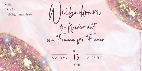 Weiberkram - Der Flohmarkt von Frauen f\u00fcr Frauen