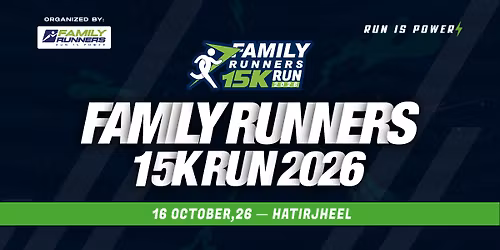 Family Runners 15K Run 2026