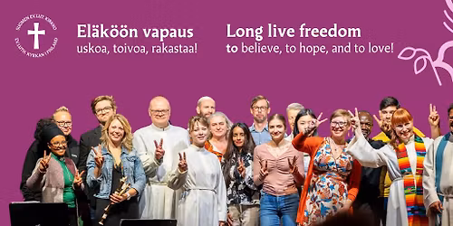 Monikielinen vapauden messu Maailma kyl\u00e4ss\u00e4 festareilla - Mass of Freedim at World Village Festival