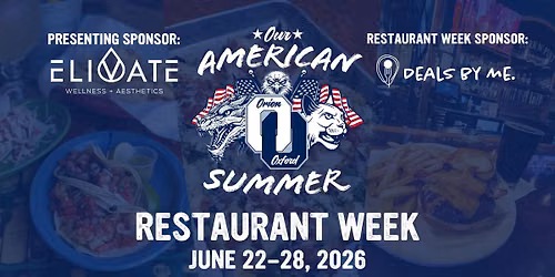Our American Summer Restaurant Week