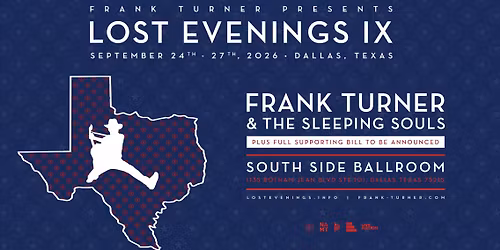 2026 Lost Evenings IX - Sunday at South Side Ballroom
