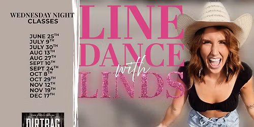 Wednesday Line Dancing with Linds at Dirtbag