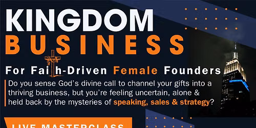 God Is My Boss: Launching a profitable business as a Woman of Faith