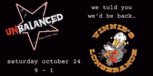 Unbalanced is back at Vinnie's!