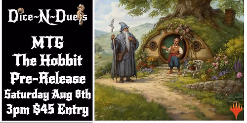 MTG The Hobbit Pre-Release Saturday Afternoon 3PM @Dice N Duels Fallon