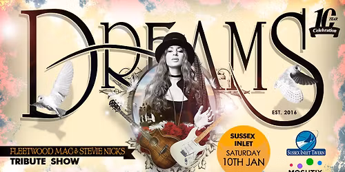 SUSSEX INLET | DREAMS Fleetwood Mac & Stevie Nicks Show at Sussex Inlet Tavern