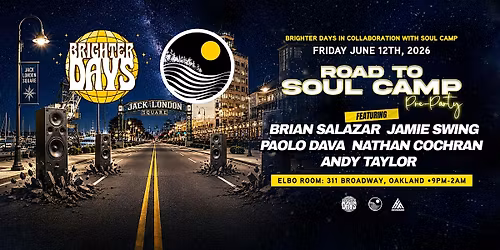 Road to Soul Camp Pre-Party