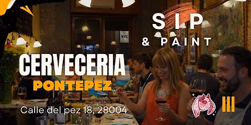 Sip & Paint in Madrid \u2013 Malasa\u00f1a | Drinks, Art & Meet People
