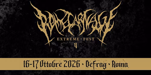 ROME CARNAGE EXTREME FEST 2026