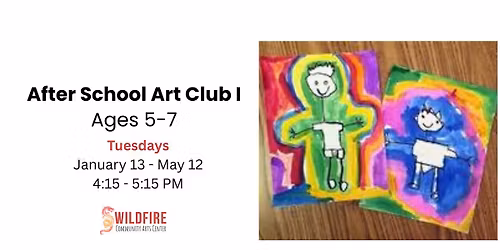 After School Art Club I \u2014 Ages 5-7