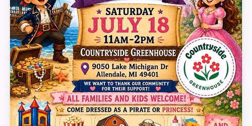 Kids Day - Pirates \ud83c\udff4\u200d\u2620\ufe0f & Princesses \ud83d\udc51
