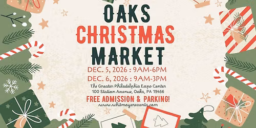 Oaks Christmas Market \/\/ A Holiday Gift Show 2026