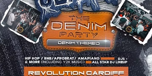 \u03a4\u039b\u03a3 PRESENT: CULTURE CLASH (The Denim Party) \ud83d\udc56