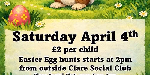 Clare Social Club - Easter Egg Hunt