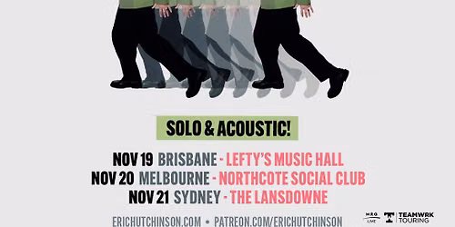 Eric Hutchinson w\/ Marshall Hamburger | Brisbane