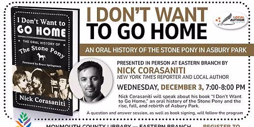 "I Don't Want to Go Home": An Oral History of the Stone Pony in Asbury Park