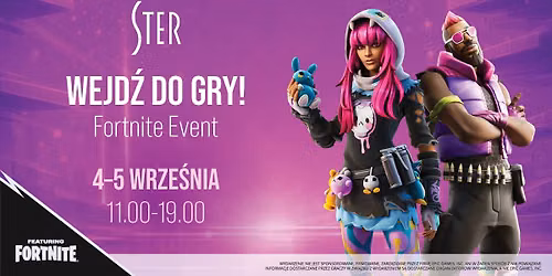 \ud83c\udfae Wejd\u017a do gry z Fortnite Event w CH Ster! \ud83c\udfae