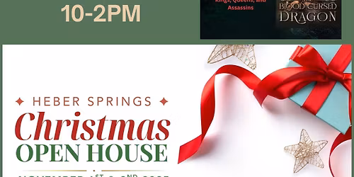 Bookish Christmas Open House Author Event