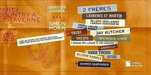 Party Country \u00e0 la Taverne