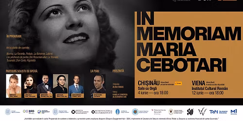 In Memoriam Maria Cebotari | Chi\u0219in\u0103u