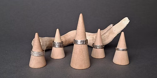 Make a Sterling Silver Hammered Ring