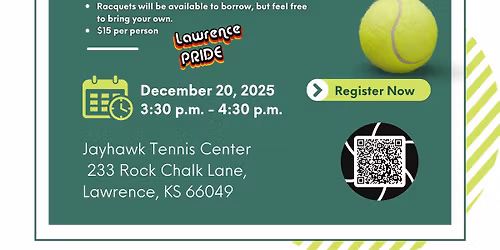 Serving Pride: December Tennis Clinic