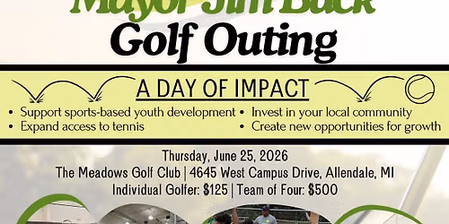 2026 Mayor Jim Buck Golf Outing