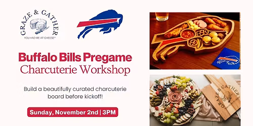 Buffalo Bills Pregame Charcuterie Workshop