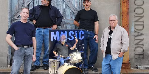 Moondance is going to reunite for ONE NIGHT ONLY Jeff Jarboe on Drums!