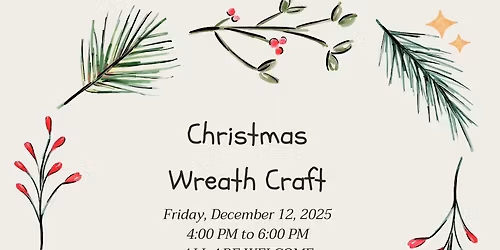 Design a Christmas Wreath Craft