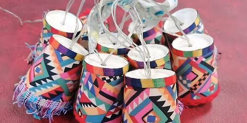 Mini Lampshade Garland Lights