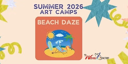 2026 Summer Art Camp: BEACH DAZE \u2013 JUNE 15-19