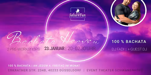 Bachata Heaven- Die 100% Bachata Party in D\u00fcsseldorf