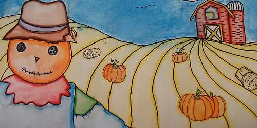 Drawing Discoveries - Falling Leaves with Ink and Graphite