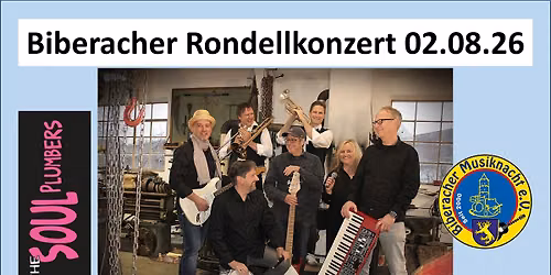 Biberacher Rondellkonzert 02.08.2026 - The Soul Plumbers