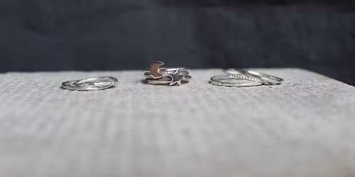 What\u2019s on Night sky stacking ring silversmithing workshop