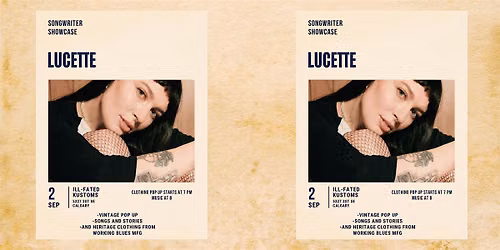 Lucette: Songwriter Showcase at IFK
