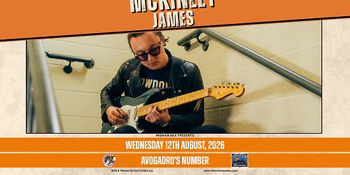 McKinley James: Presented by Mishawaka **AT AVO'S**