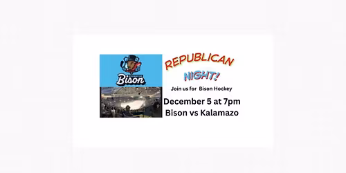Bison Hockey- Republican Night