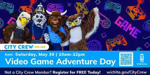 City Crew Event: Video Game Adventure Day