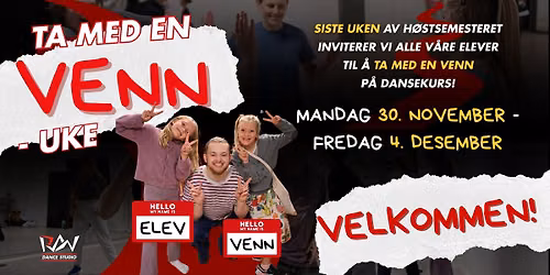 Ta med en venn - uke