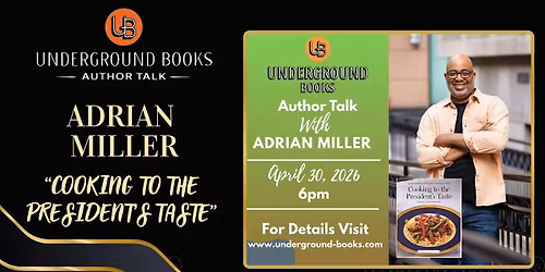 Underground Books Author Talk with Adrian Miller