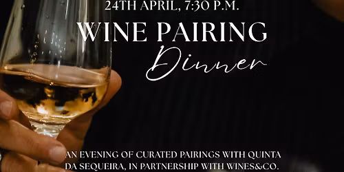 Wine Pairing Dinner is back \ud83c\udf77\ud83c\udf3f